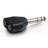 C2G 6.35mm to Dual 3.5mm Stereo Adapter (40643)