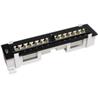 StarTech 1U 12 Port Wall Mount Cat5e 110 Patch Panel - 45 Degree(PANEL4512)