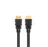 iCAN HDMI 26AWG Version 2.0 W/Ethernet, 3D, 4K Colour up to 60fps, Dolby Atmos Audio, Gold Plated, M/M , 30 FT, Black