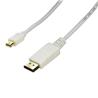 iCAN DisplayPort to Mini DisplayPort Cable, Male to Male, Gold Plated, 6FT(Open Box)