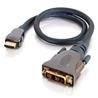 Cables to Go 0.5M SONICWAVE® HDMI® TO DVI-D™ DIGITAL VIDEO CABLE M/M - IN-WALL CL2-RATED (1.6FT) (40286)
