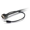 Cables to Go 25FT SELECT VGA + 3.5MM STEREO AUDIO A/V CABLE M/M - IN-WALL CMG-RATED (50228)