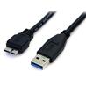 STARTECH Black SuperSpeed USB 3.0 Cable A to Micro B - M/M