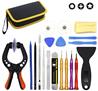 King'sdun KS-85820 19-in-1 Premium Opening Tool Kit with Durable Nylon Case for Mobile Phone, Tablet, Laptop and Computer.(O...