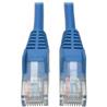 Tripp Lite Cat5e 350MHz Snagless Molded Cable(Blue) - 30 ft | N001-030-BL