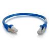 C2G CAT6 Snagless STP Cable- Blue 10ft