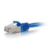 C2G CAT6 Snagless STP Cable- Blue 10ft