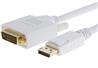 iCAN DisplayPort Male to DVI-D Male, Premium Video Cable, 3FT