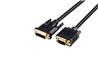 iCAN DVI to VGA Cable, Male to Male, Gold Plated, 6FT, Black