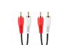 iCAN RCA 2xAudio Red/White Cable - 25 ft.