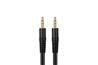 iCAN 3.5mm Stereo Audio Cable, Shielded, M/M, 25 FT, Black(Open Box)