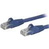 STARTECH Blue Cat6 Patch Cable with Snagless RJ45 Connectors - 6 in