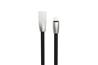 iCAN Type C Cable, Zinc Alloy, LED Indicator, 1M, Black