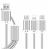 iCAN Type C + Lightning + Micro USB 3 in 1 Cable, 1M, Silver