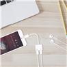 iPhone Dual Lightning Charge & Audio Adapter, White