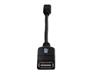 iCAN USB Micro to USB-A 2.0 Adapter, OTG, Black