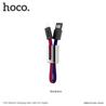 HOCO Mascot USB Lighting Keychain Cable, 19cm, Red & Blue (U36)