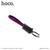 HOCO Mascot USB Lighting Keychain Cable, 19cm, Red & Blue (U36)