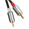 UGREEN AV146 2RCA to 2RCA Audio Cable OD 3.8mm, 0.5M, Black