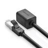 UGREEN NW112 Câbles de prolongation Ethernet RJ45 FTP Cat 6 M/F, 1M Noir