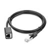 UGREEN NW112 Câbles de prolongation Ethernet RJ45 FTP Cat 6 M/F, 1M Noir