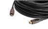 iCAN HDMI 2.0 Fiber Optic AOC Cable, 4K@60Hz, 18Gbps, 100 FT, Black