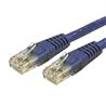 STARTECH Snagless Cat6 UTP Patch Cable- Blue 10ft