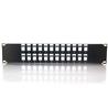 Cables To Go 24-Port Blank Keystone/Multimedia Patch Panel (03859)