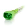 Cables To Go 18AWG Power Cord (IEC320C14 to IEC320C13) - Green 1ft (17477)