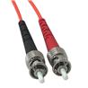 Cables To Go LC-ST 62.5/125 OM1 Duplex Multimode PVC Fiber Optic Cable - Orange 5m (33166)