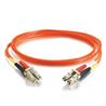 Cables To Go LC-LC 62.5/125 OM1 Duplex Multimode PVC Fiber Optic Cable - Orange 3m (33174)