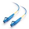 Cables To Go LC-LC 9/125 OS2 Simplex Single-Mode PVC Fiber Optic Cable - Blue 5m (33448)