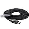 BENKS Type C Cable, 5A Super Fast, Braided, 1.2m, Black