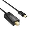 Choetech Type C to mini DisplayPort, 4K@60Hz, Gold Plated, 1.5M, Black