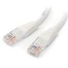 Startech WHITE MOLDED CAT5E UTP PATCH CABLE - 25ft (M45PATCH25WH)