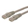 StarTech 6 ft Gray Molded Cat6 UTP Patch Cable - ETL Verified