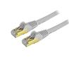 2ft Aqua Cat6a Shielded Patch Cable - Cat6a Ethernet Cable - 2 ft Cat