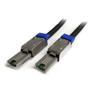 Startech External Mini SAS Cable - Serial Attached SCSI SFF-8088 to SFF-8088 - 1m (ISAS88881)