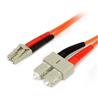 Startech Fiber Optic Cable - Multimode Duplex 50/125 - LSZH - LC/SC - 3 m (50FIBLCSC3)