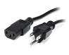 Startech Standard Computer Power Cord - NEMA5-15P to C13 - 15ft (PXT10115)