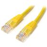 StarTech 1 ft Yellow Molded Cat5e UTP Patch Cable M/M (M45PATCH1YL)