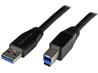 StarTech 30FT ACTIVE USB 3.0 USB-A TO USB-B CABLE （USB3SAB10M）