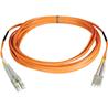 Tripp Lite Fiber Optic Cable Duplex Multimode 62.5/125 Fiber Patch Cable (LC/LC), 61M (200-ft.)  (N320-61M)