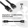 DisplayPort 1.4 HBR3 Extension Cable 8K60Hz M/F 2m/6.56ft