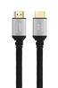 iCAN Premium HDMI 2.0 Cable, Certified, 4K @ 60Hz, HDR, 18Gps, Nylon Braided, M/M, 1.8M, Black