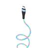 HOCO Cable USB to Type-C “U85 Charming night” charging data sync, blue