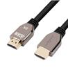 iCAN HDMI V2.1 Cable with Zinc Alloy Connectors, W/Ethernet, 3D, 8K, 48Gbps, Dynamic HDR, eARC, Game Mode VRR, M/M, 2M, Black