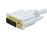 MONOPRICE 6ft 28AWG DisplayPort to DVI Cable, White