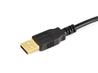 MONOPRICE USB Type-A to Type-B 2.0 Cable, Gold Plated, Black, 15 ft