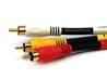 Monoprice RCA Coaxial Composite Video and Stereo Audio Cable, 6ft